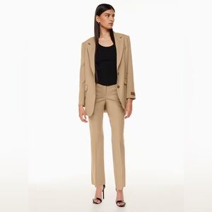 New Aritzia Babaton Publish High-Rise Bootcut Business Formal Casual Pant Sz 12